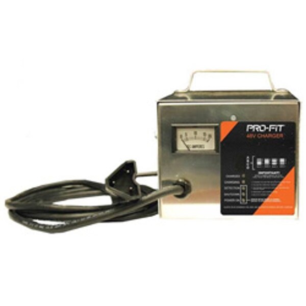 Ilc Replacement for Ezgo / Cushman / Textron PRO FIT 48 Volt 15 AMP Battery Charger E Z GO TXT AND RXV WX-8AH8-5 - main